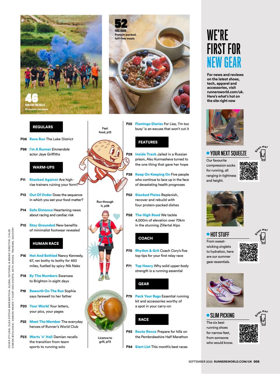 Runner's World Preview Pages