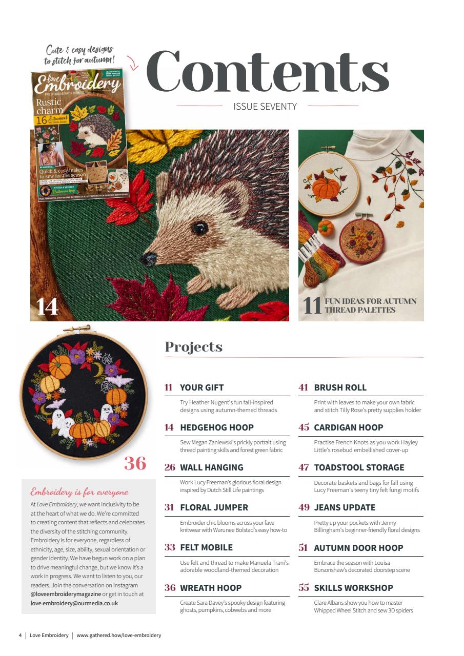 Love Embroidery Preview Pages