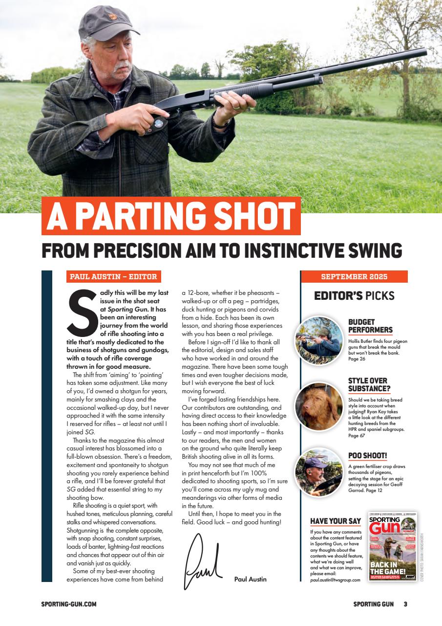 Sporting Gun Preview Pages
