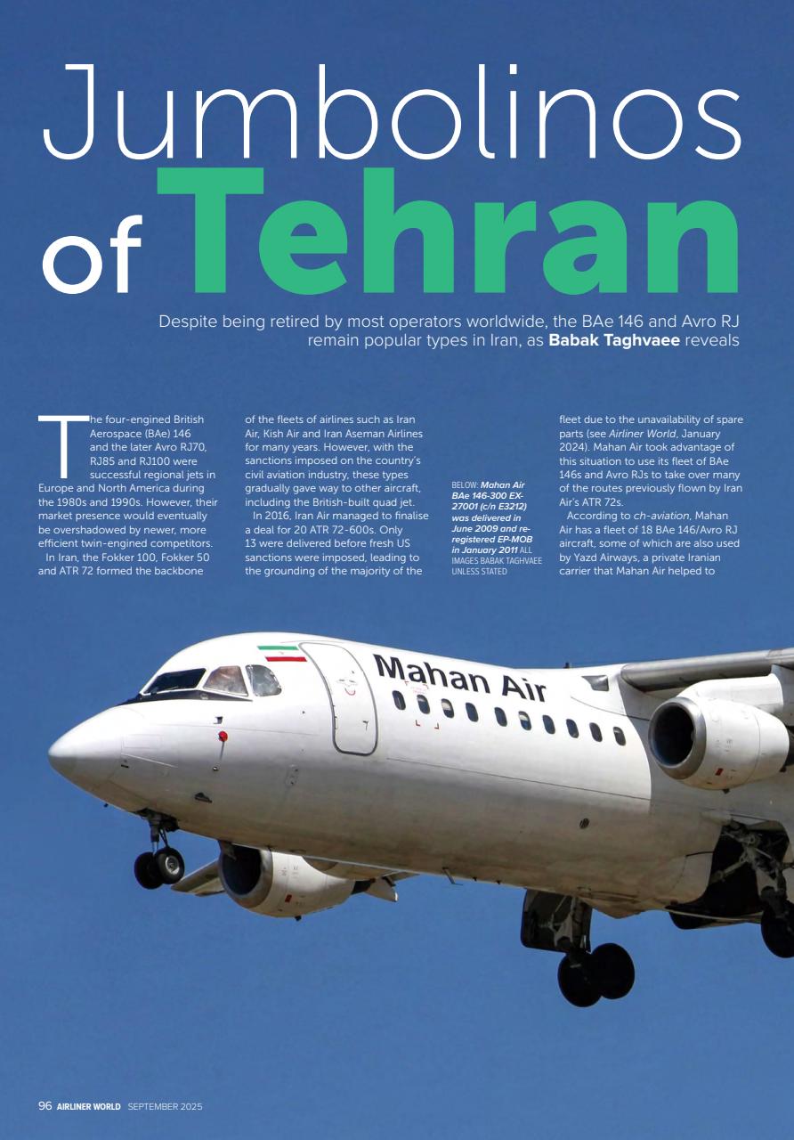 Airliner World Preview Pages