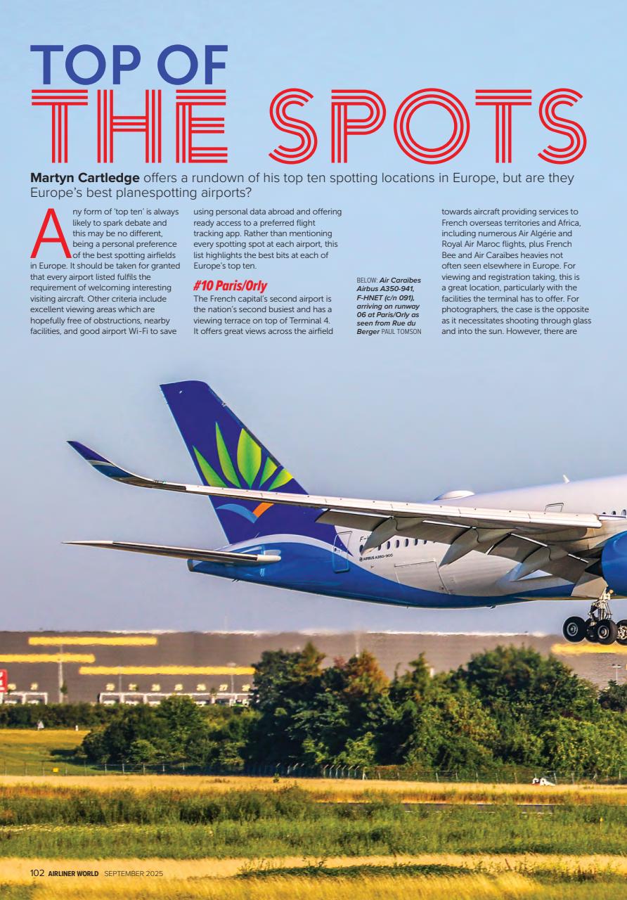 Airliner World Preview Pages