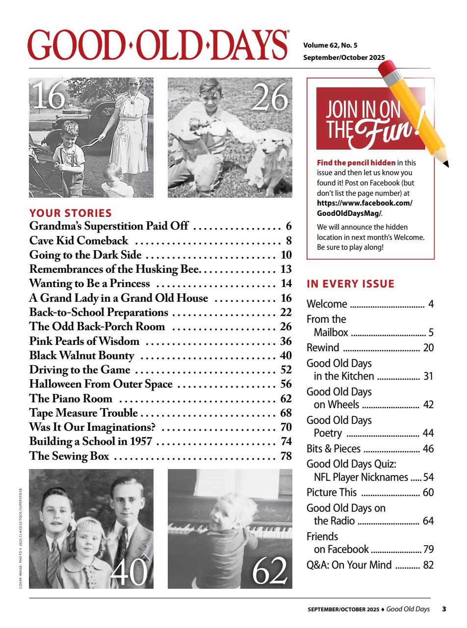 Good Old Days Preview Pages