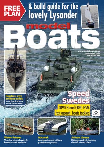 Model Boats issue September 2025