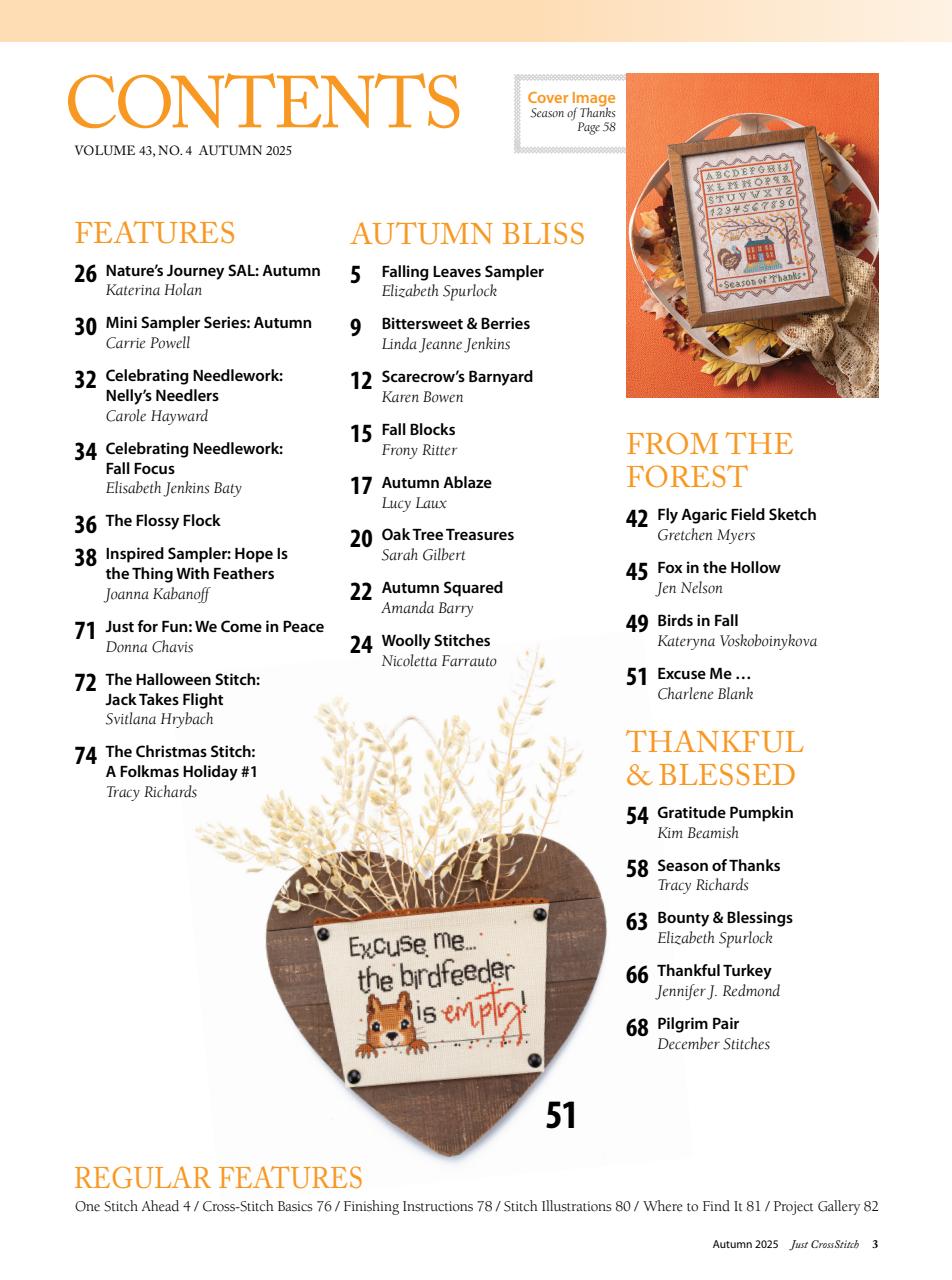 Just CrossStitch Preview Pages