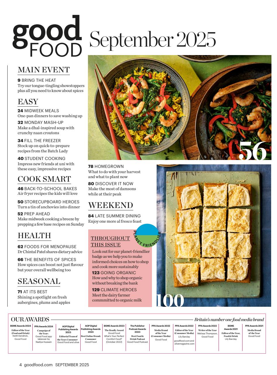 Good Food Magazine Preview Pages