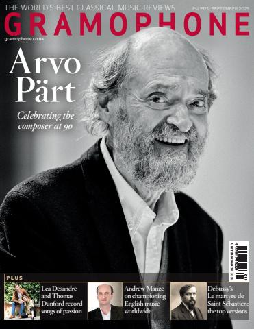 Gramophone issue September 2025