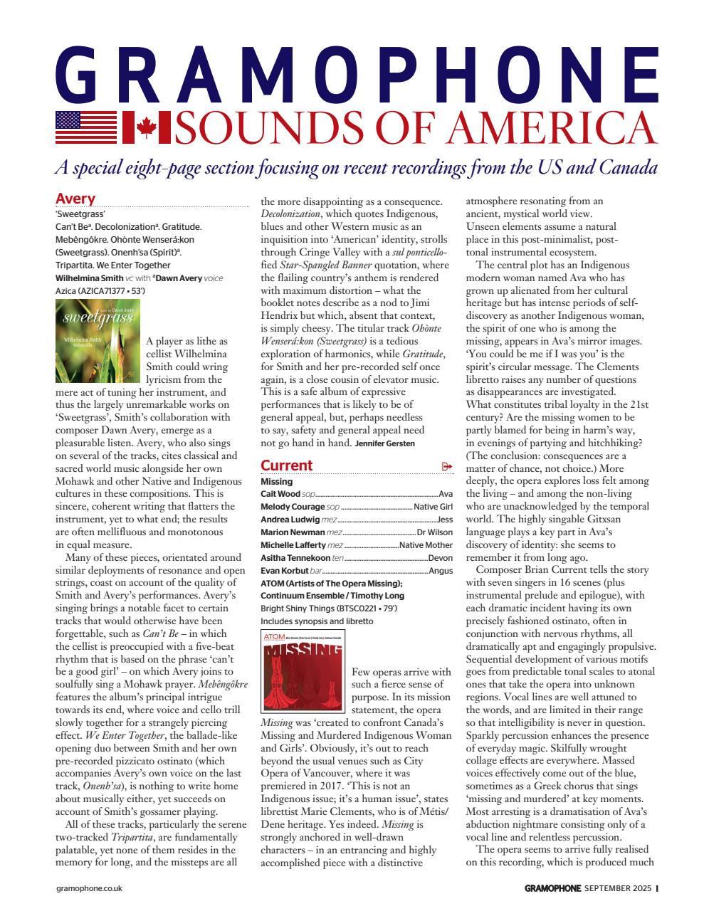 Gramophone Preview Pages