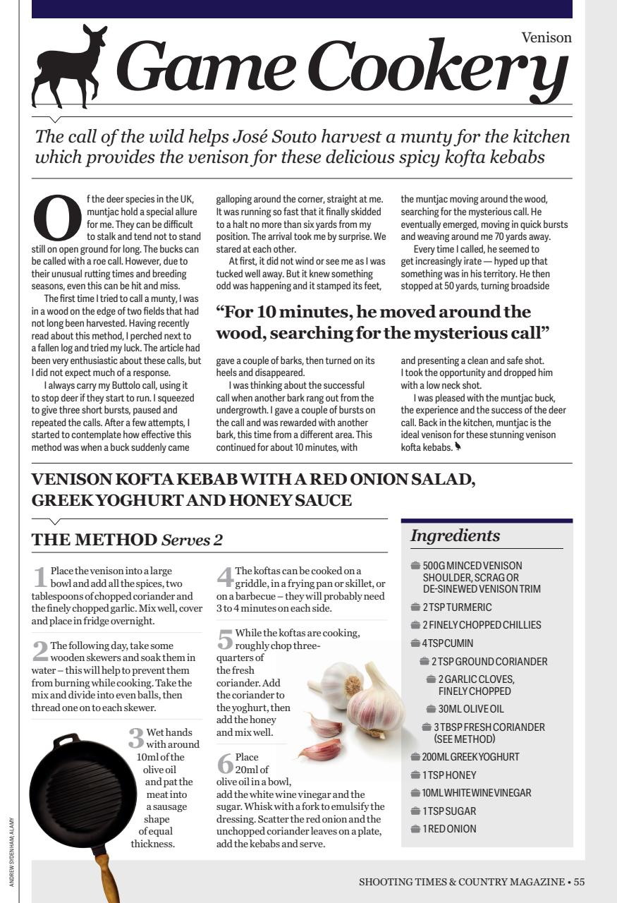 Shooting Times & Country Preview Pages