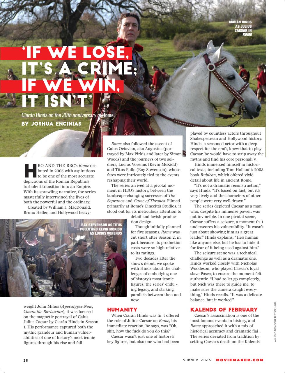 MovieMaker Magazine Preview Pages