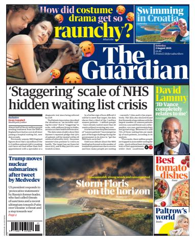 Saturday, 02 August 2025 issue Saturday, 02 August 2025
