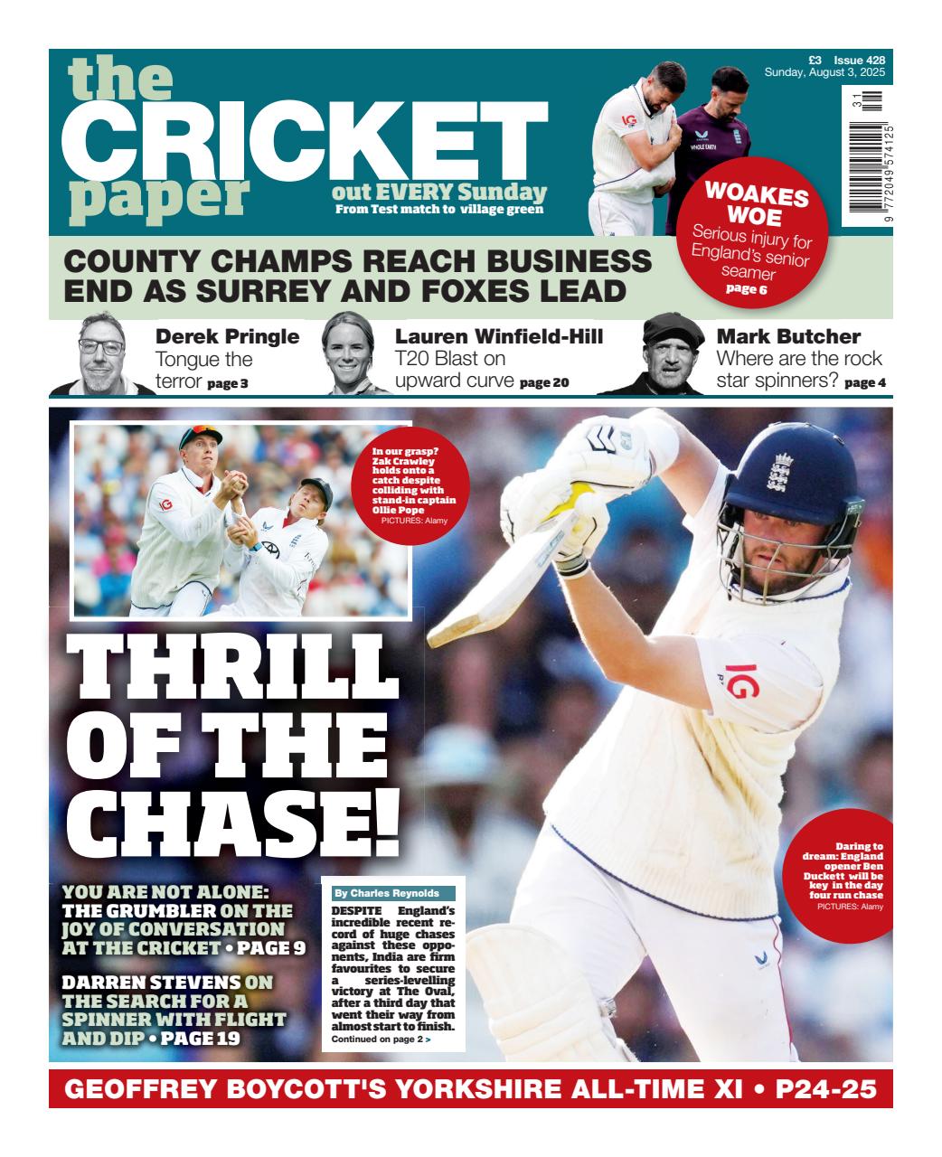 The Cricket Paper Preview Pages