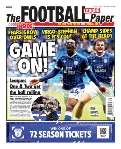 The Football League Paper issue 3rd August 2025