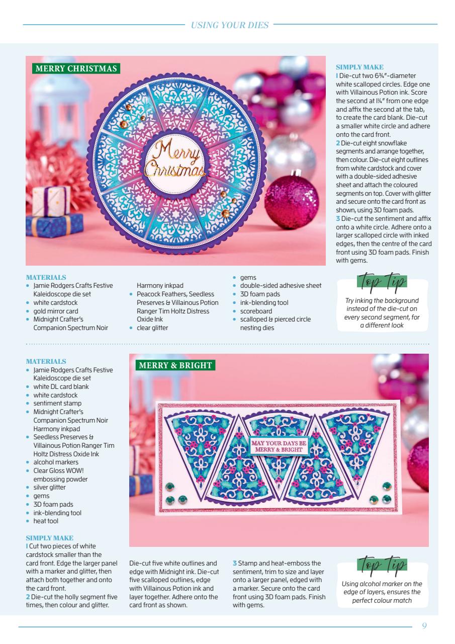 Die-Cutting Essentials Preview Pages