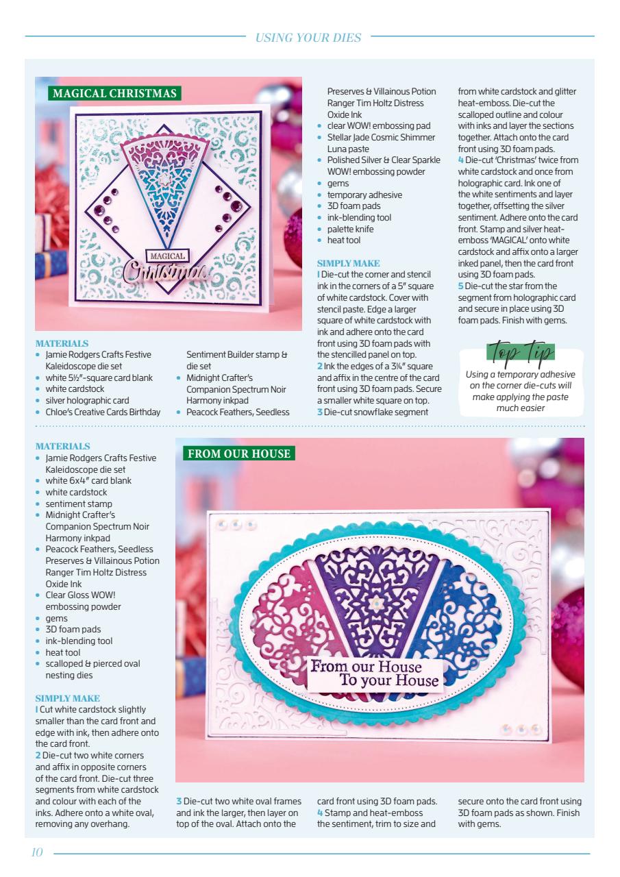 Die-Cutting Essentials Preview Pages