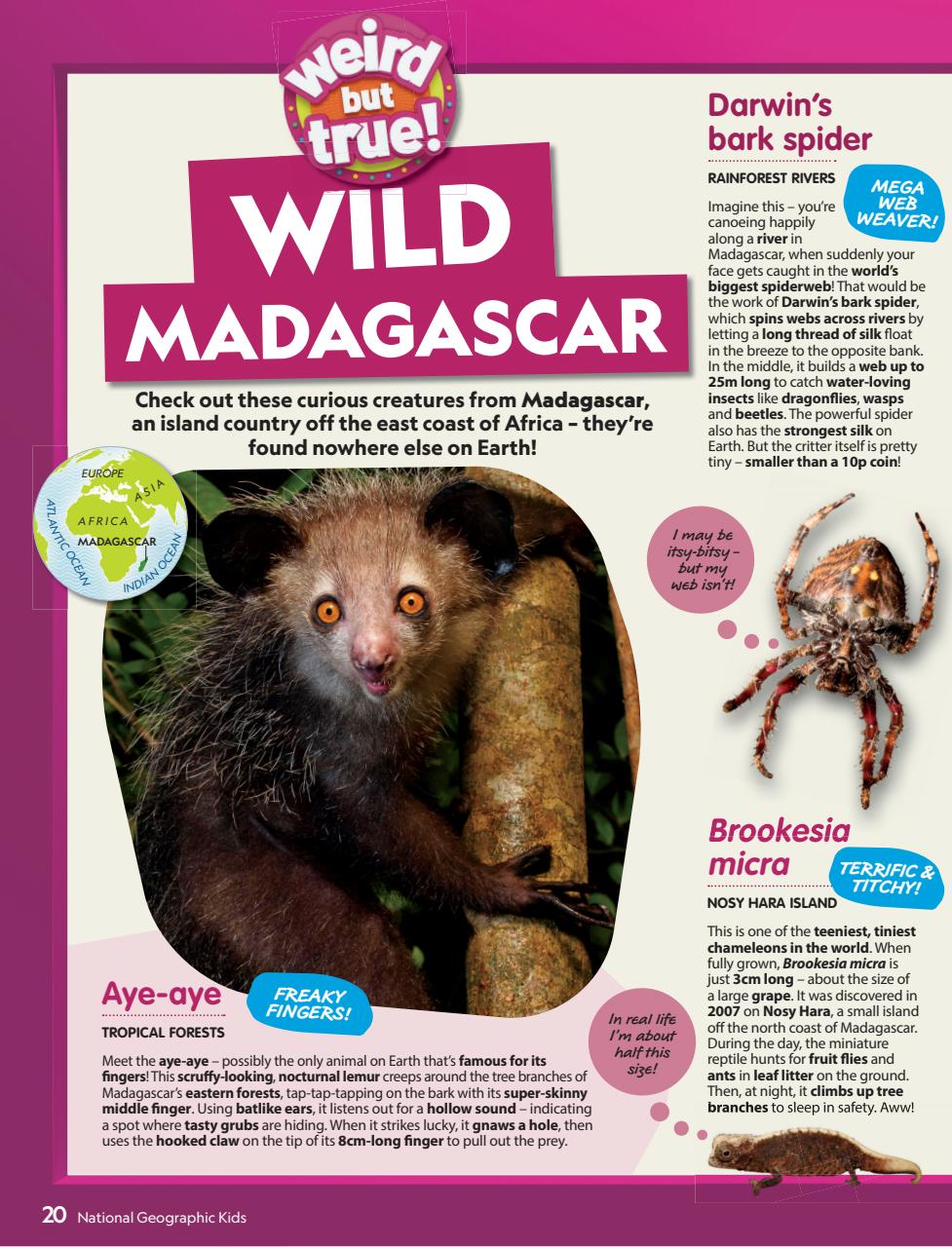 National Geographic Kids Preview Pages