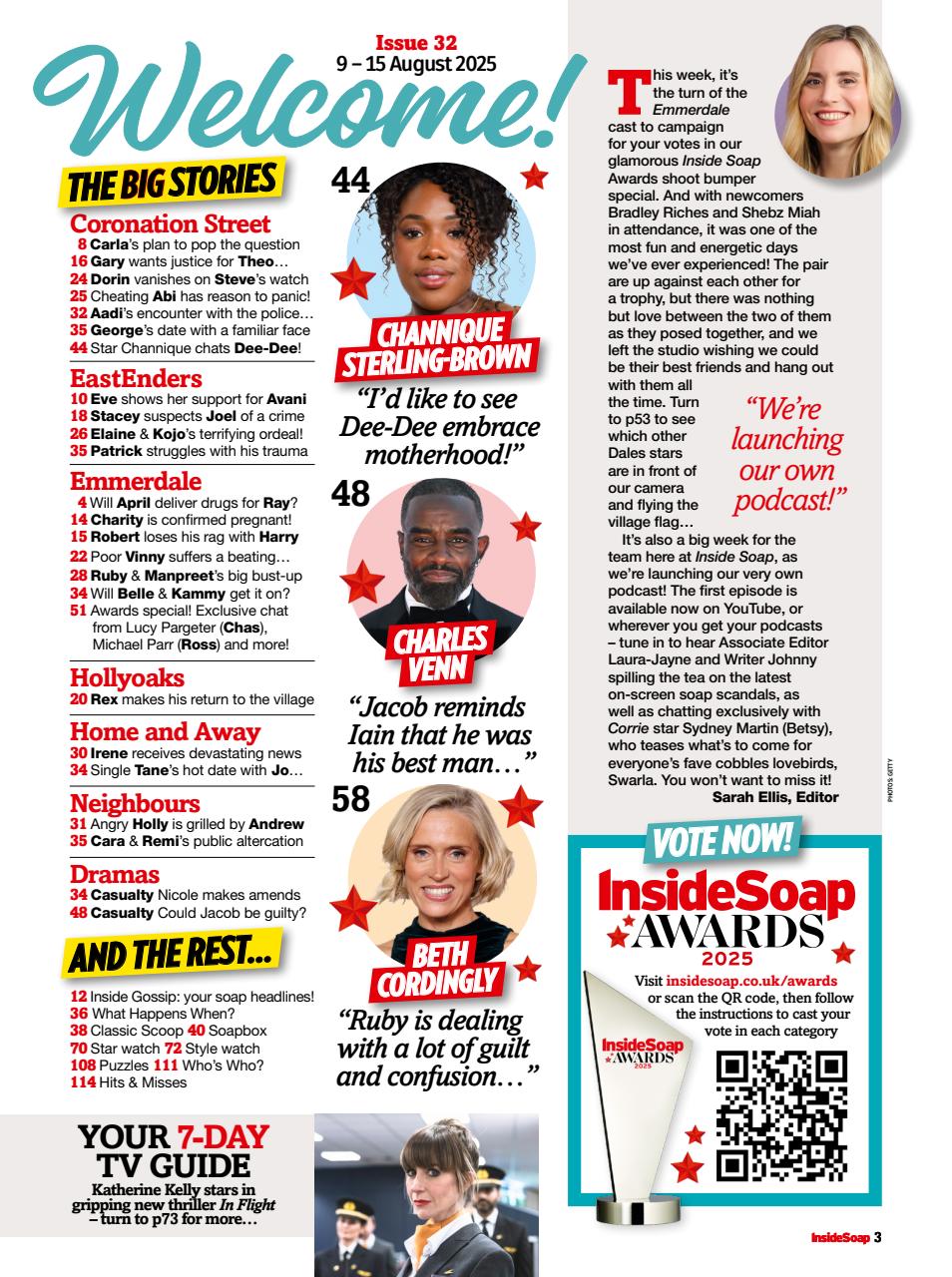 Inside Soap Preview Pages