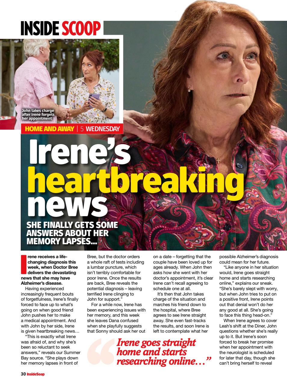 Inside Soap Preview Pages