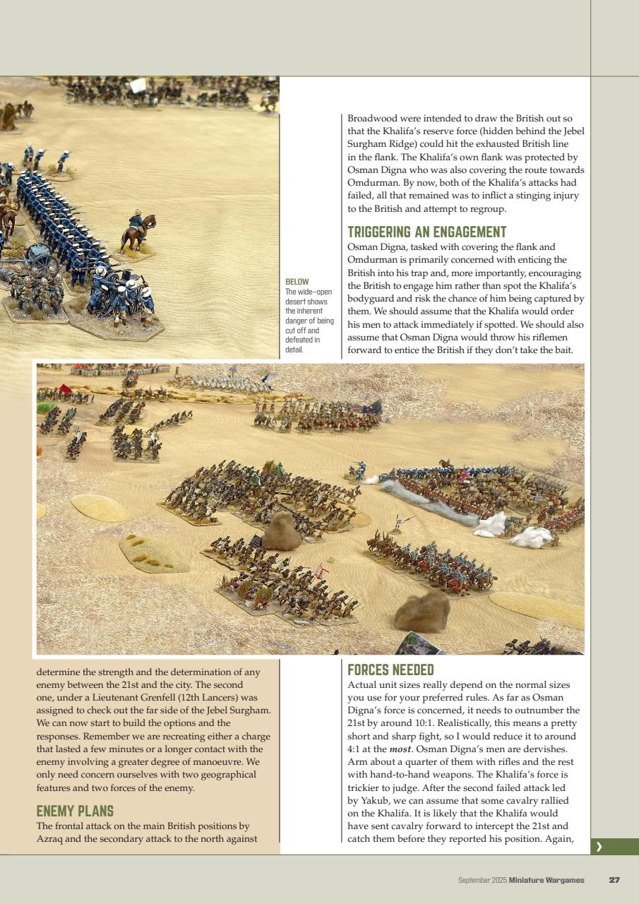 Miniature Wargames Preview Pages