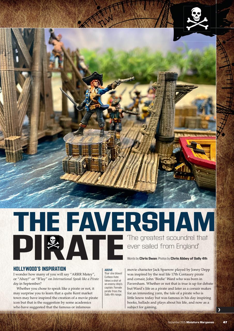 Miniature Wargames Preview Pages