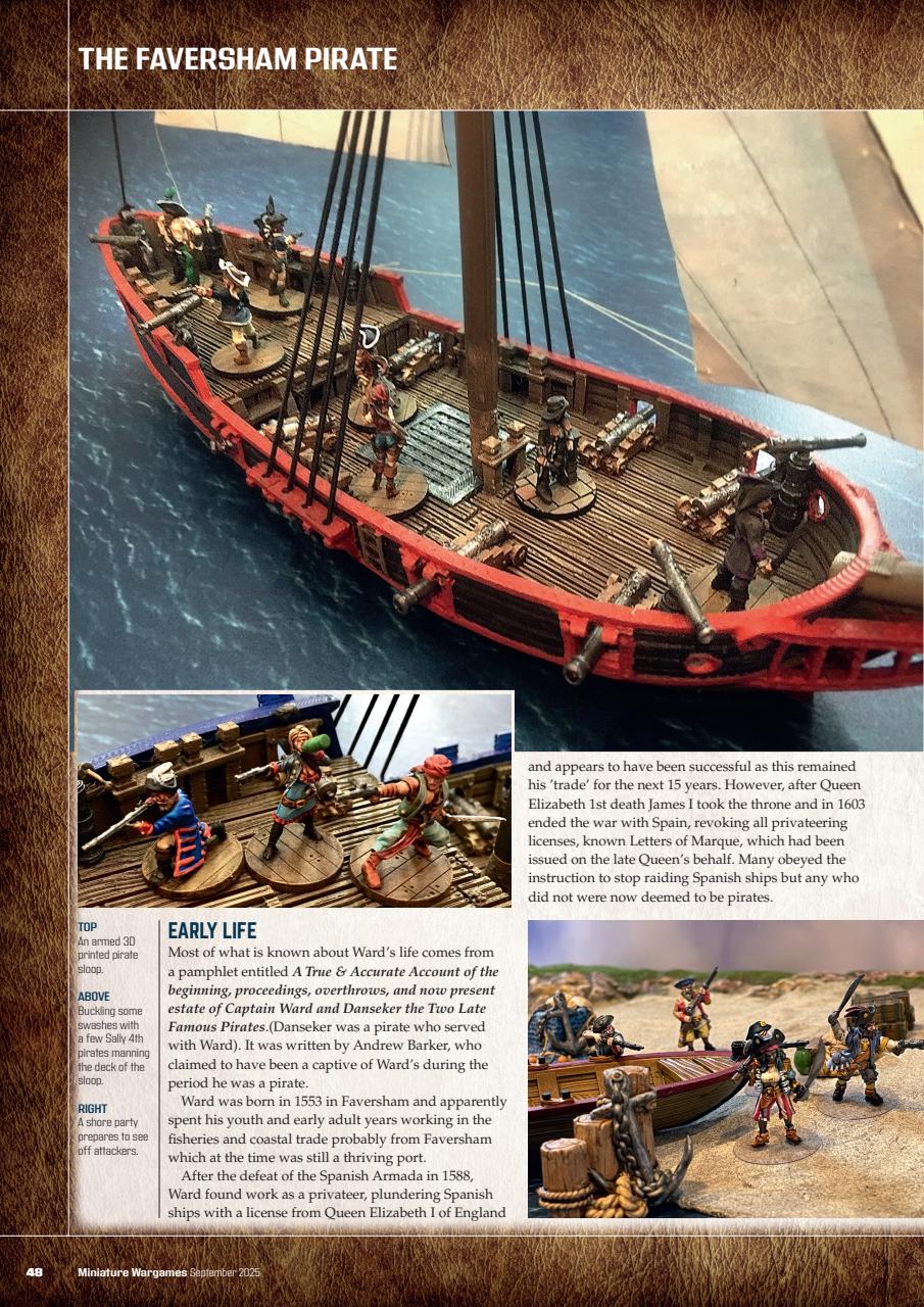 Miniature Wargames Preview Pages