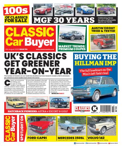 Classic Car Buyer issue 06-Aug-25