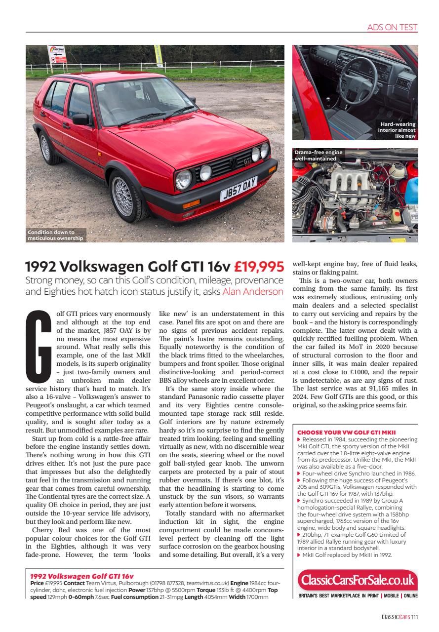 Classic Cars Preview Pages