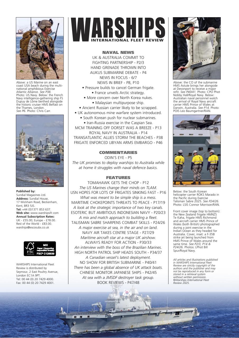 Warships International Fleet Review Preview Pages