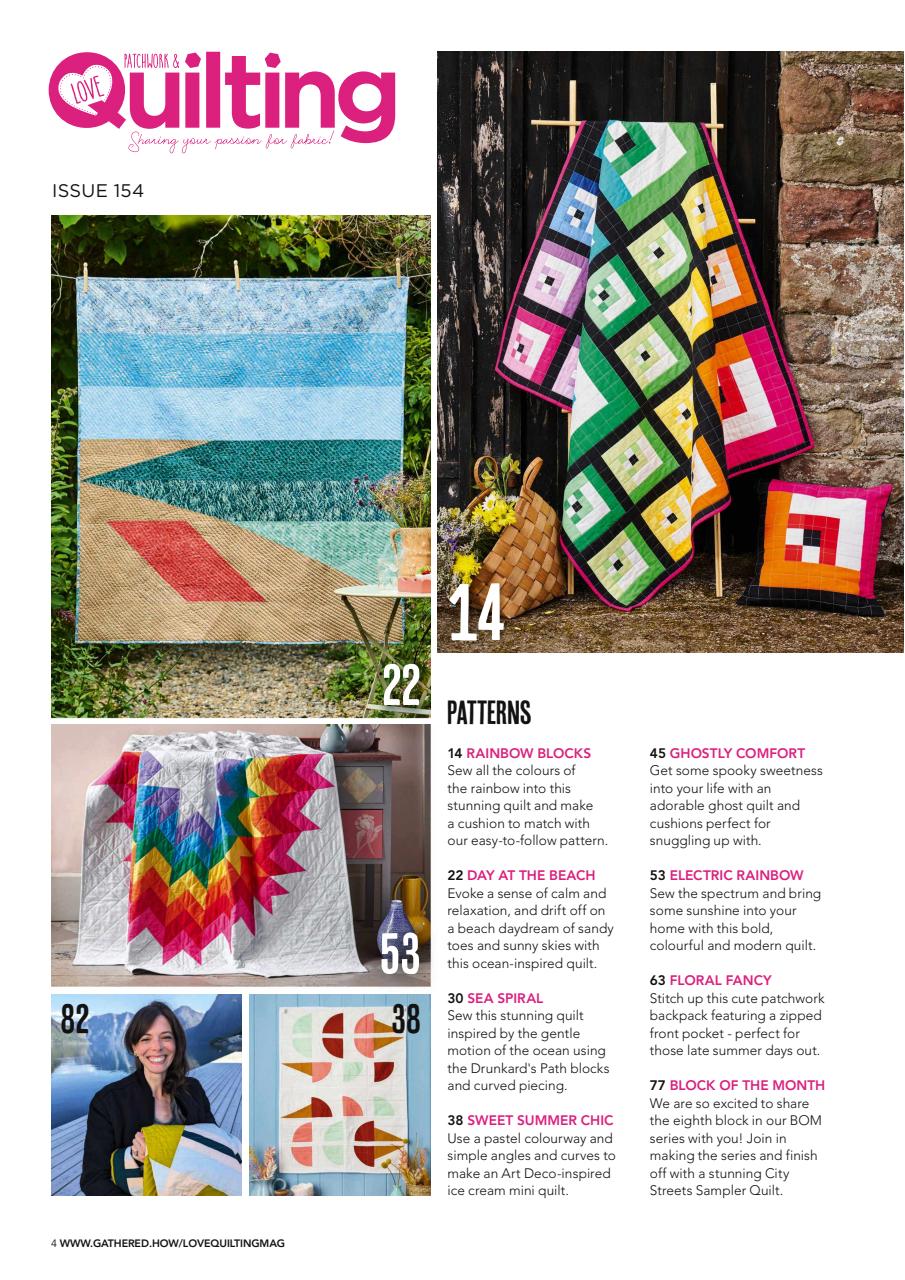 Love Patchwork & Quilting Preview Pages