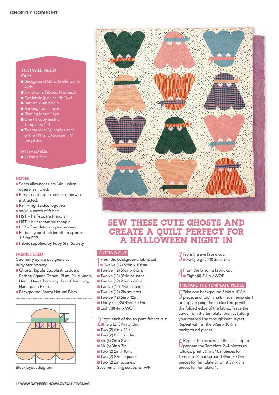 Love Patchwork & Quilting Preview Pages