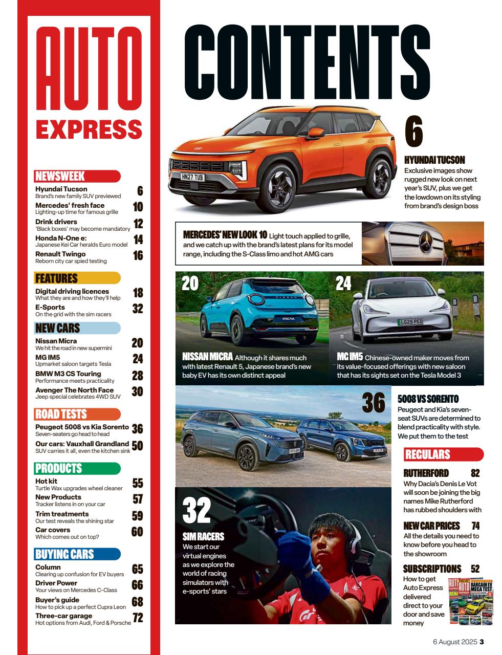 Auto Express Preview Pages