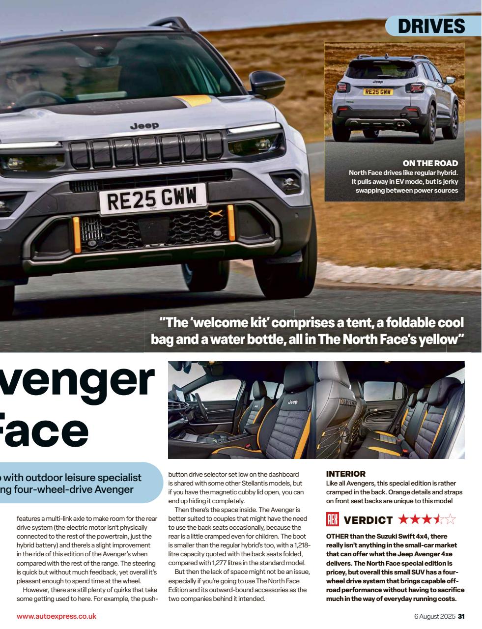 Auto Express Preview Pages