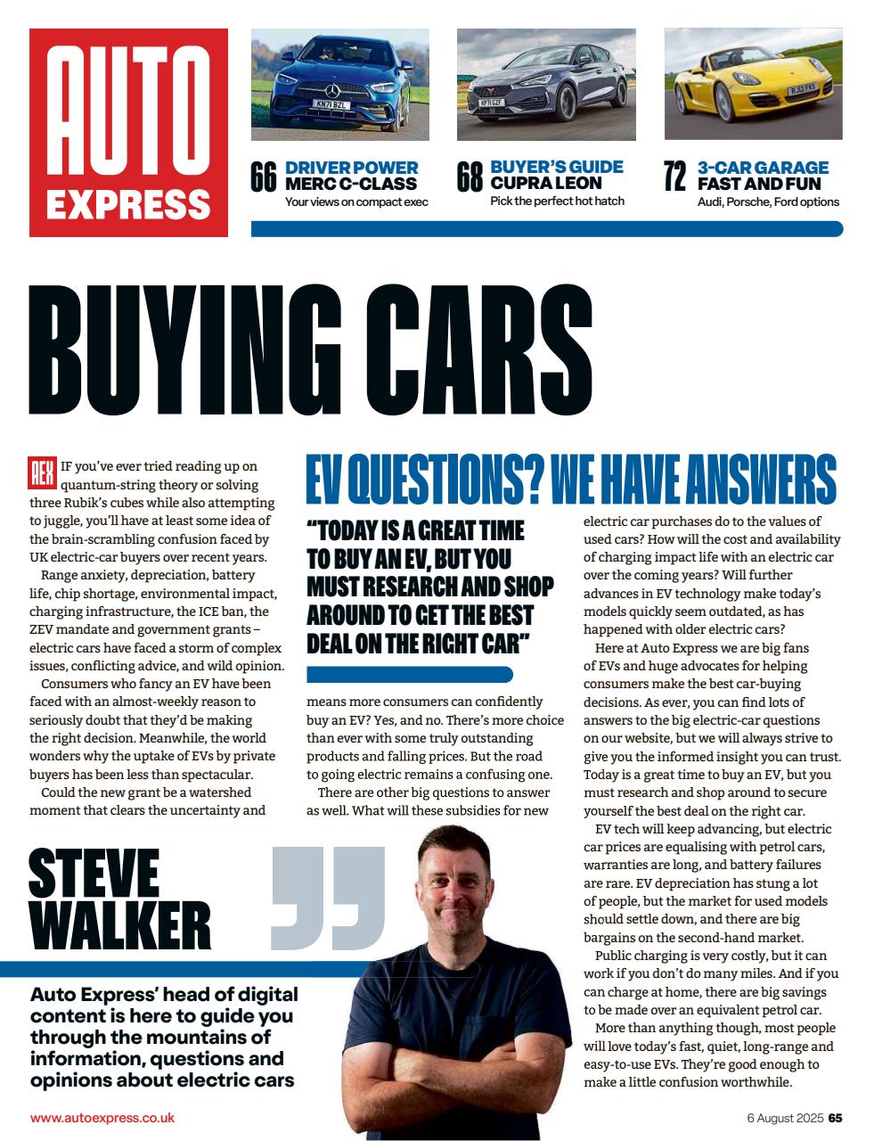 Auto Express Preview Pages