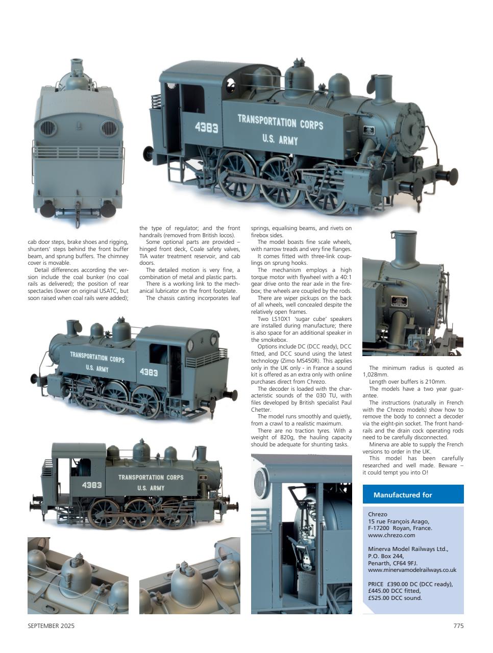 Continental Modeller Preview Pages