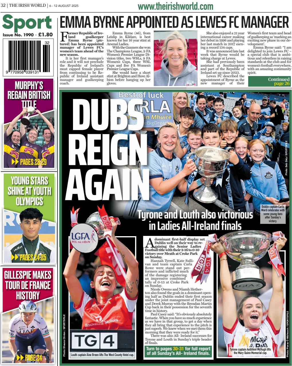 Irish World Preview Pages