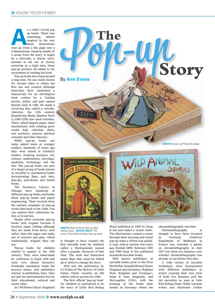 Collectors Gazette Preview Pages