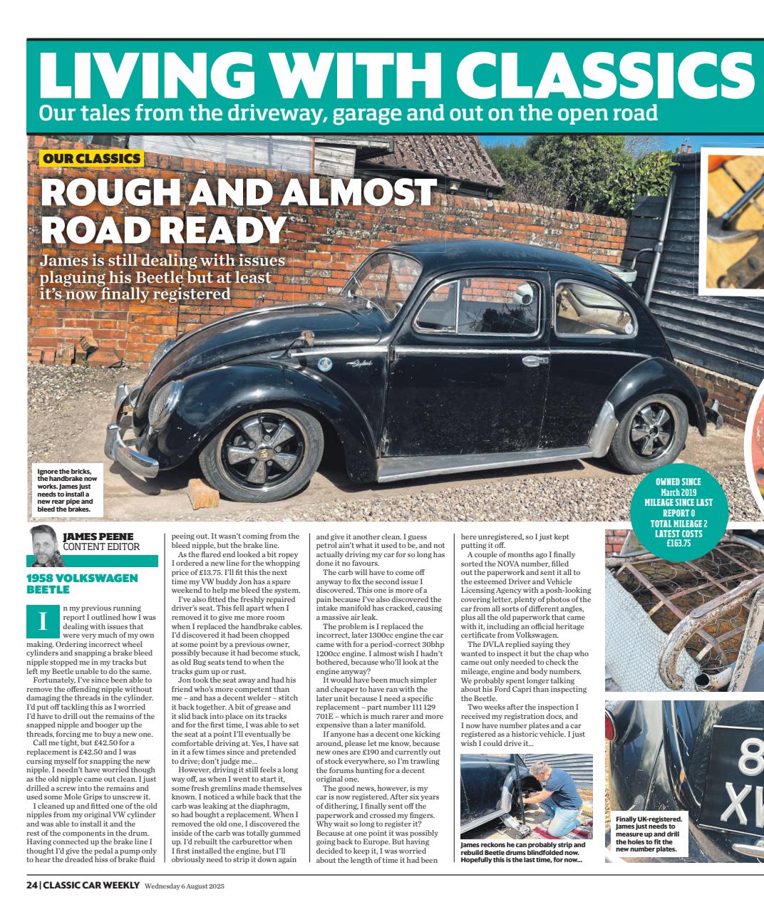 Classic Car Weekly Preview Pages