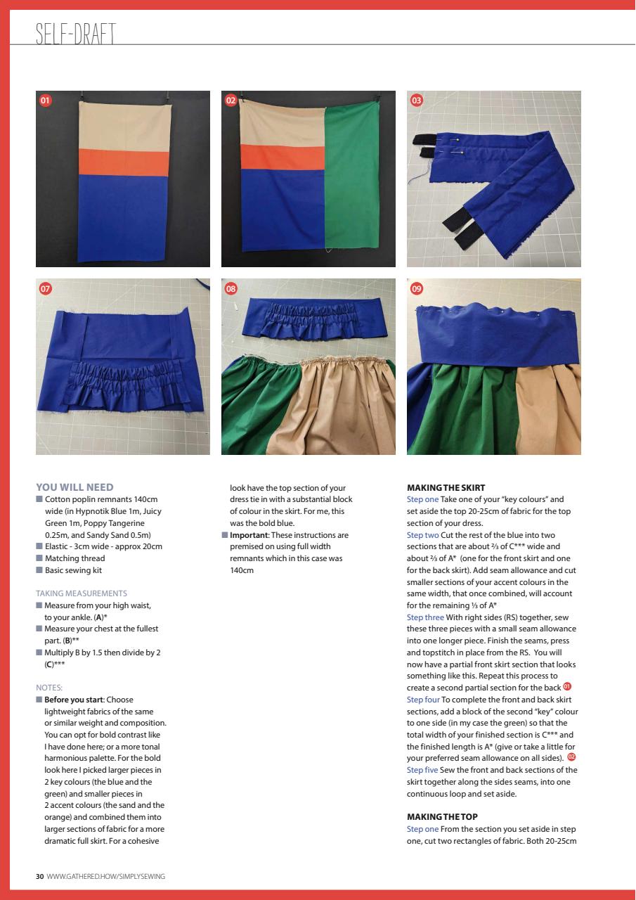 Simply Sewing Preview Pages