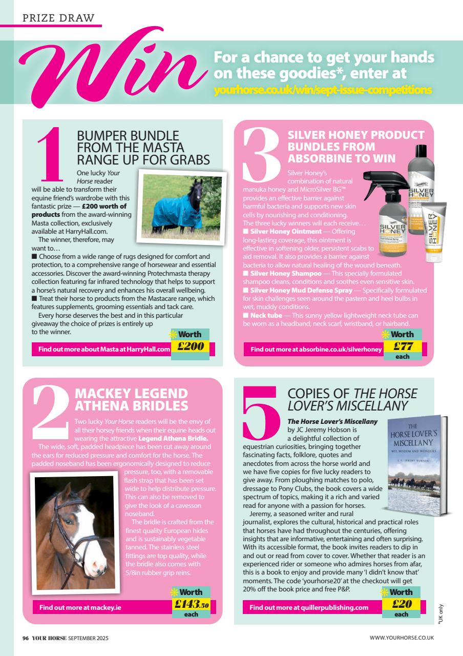 Your Horse Preview Pages