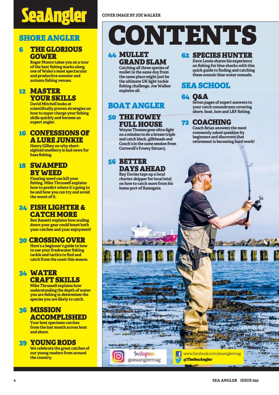 Sea Angler Preview Pages