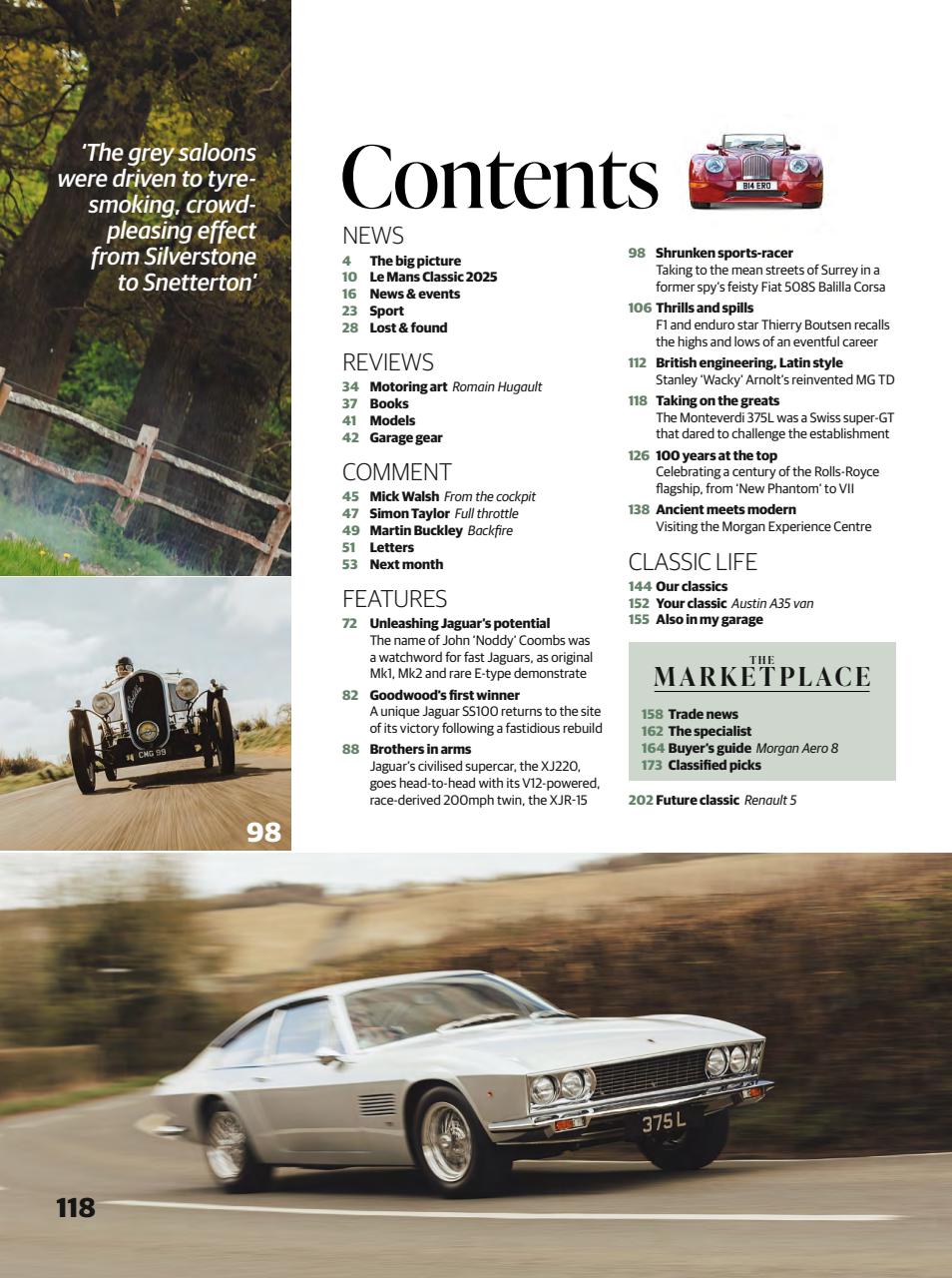 Classic & Sports Car Preview Pages