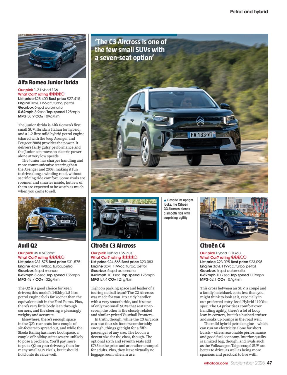 What Car? Preview Pages