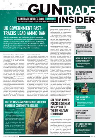 Gun Trade Insider issue August 2025