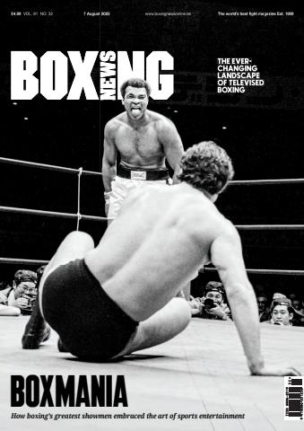 Boxing News issue August 7 2025