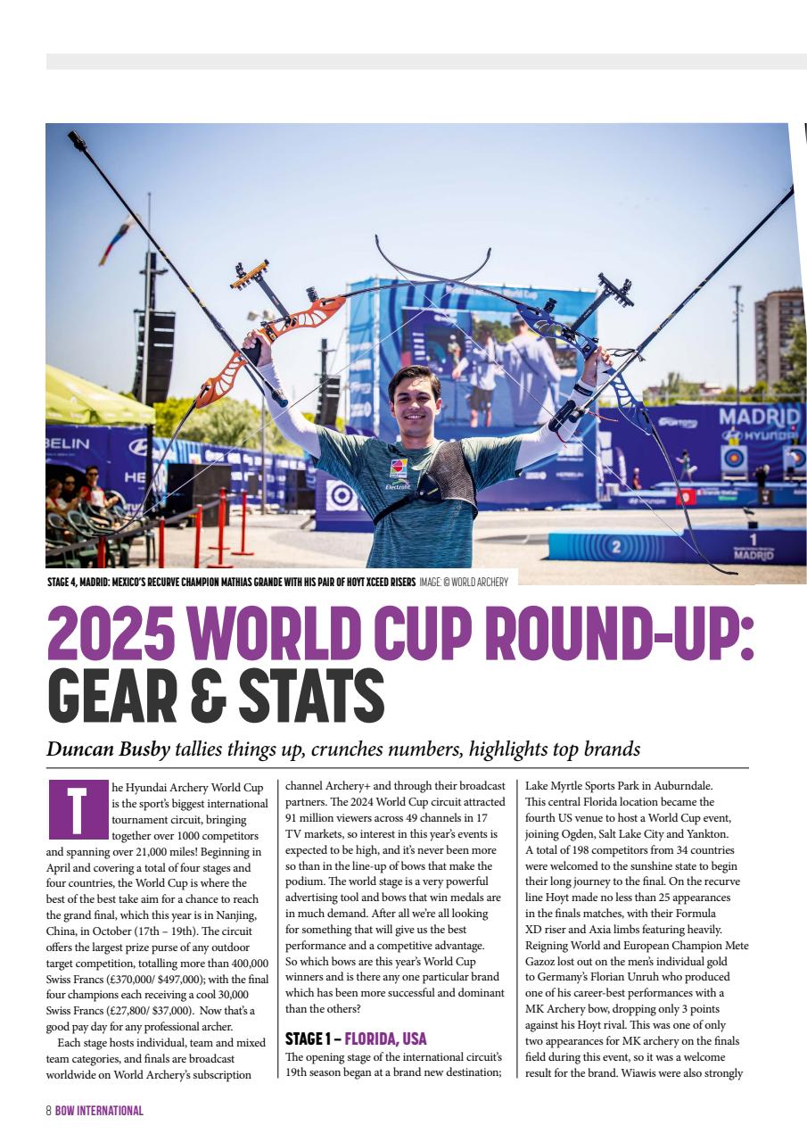 Bow International Preview Pages