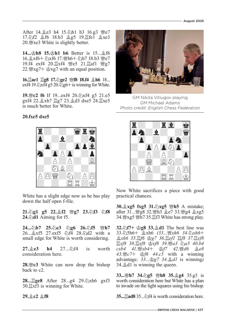 British Chess Magazine Preview Pages