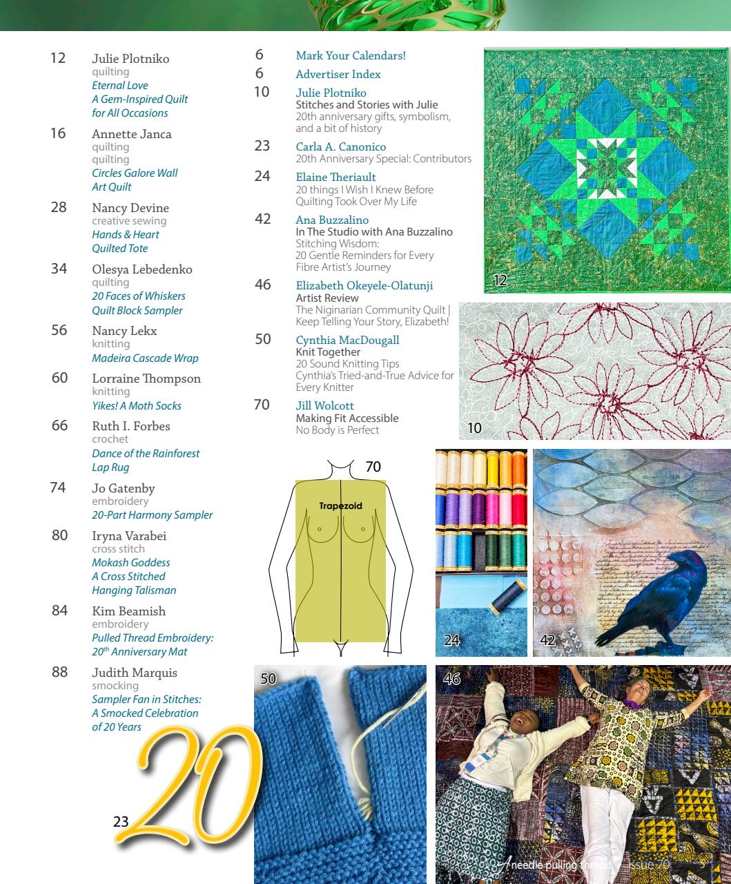 A Needle Pulling Thread Preview Pages