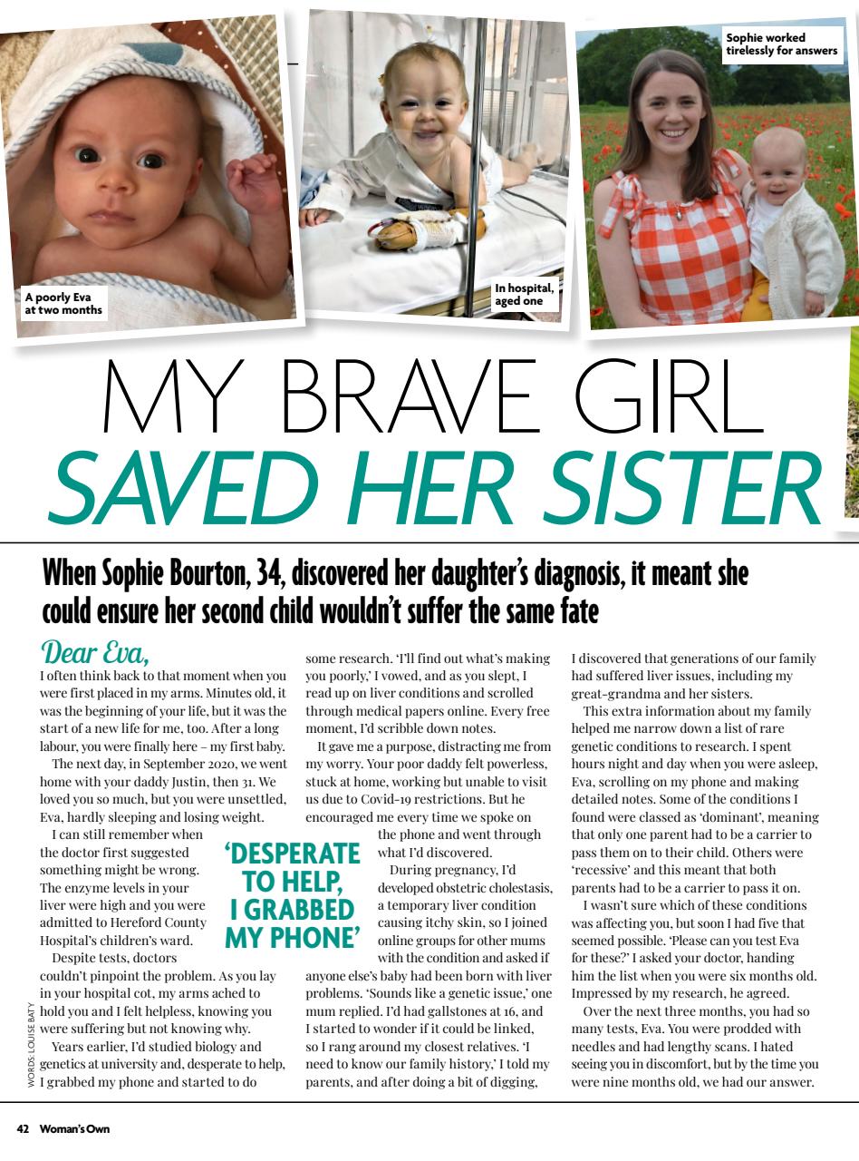 Woman's Own Preview Pages