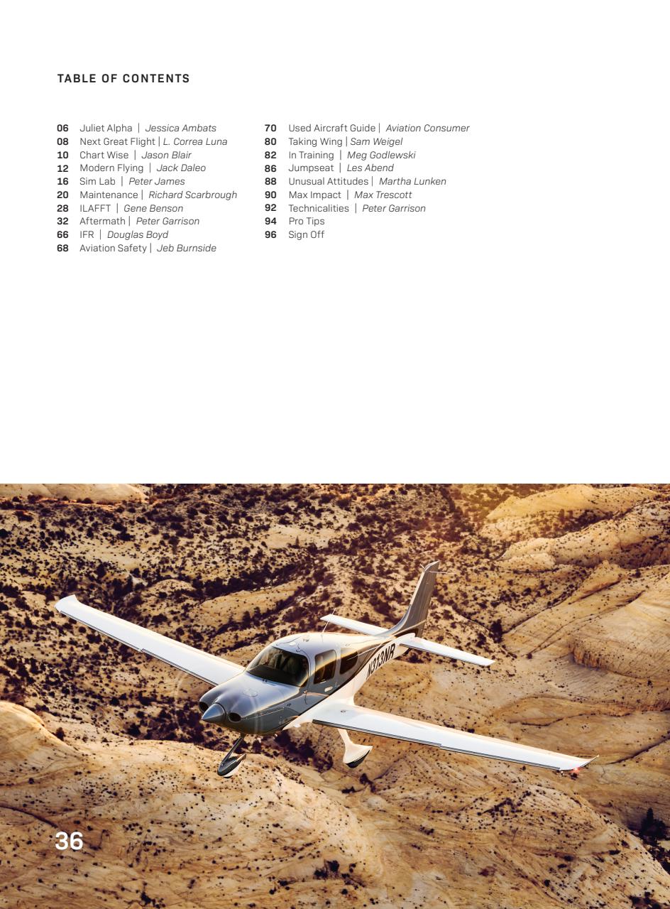 FLYING Magazine Preview Pages