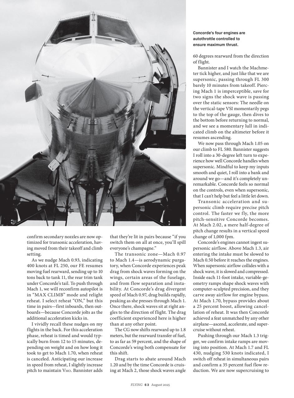 FLYING Magazine Preview Pages