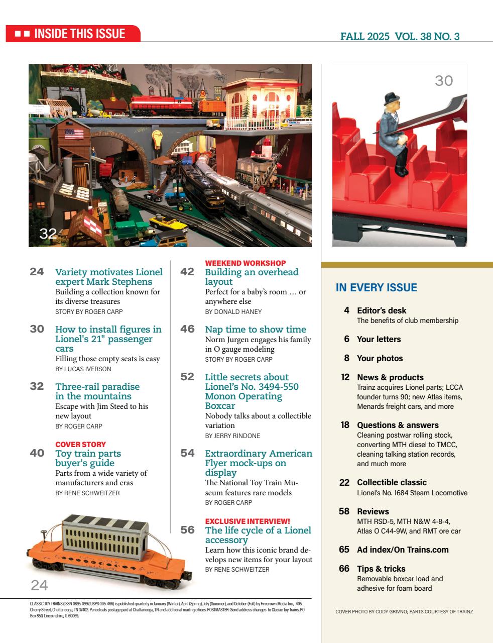 Classic Toy Trains Preview Pages